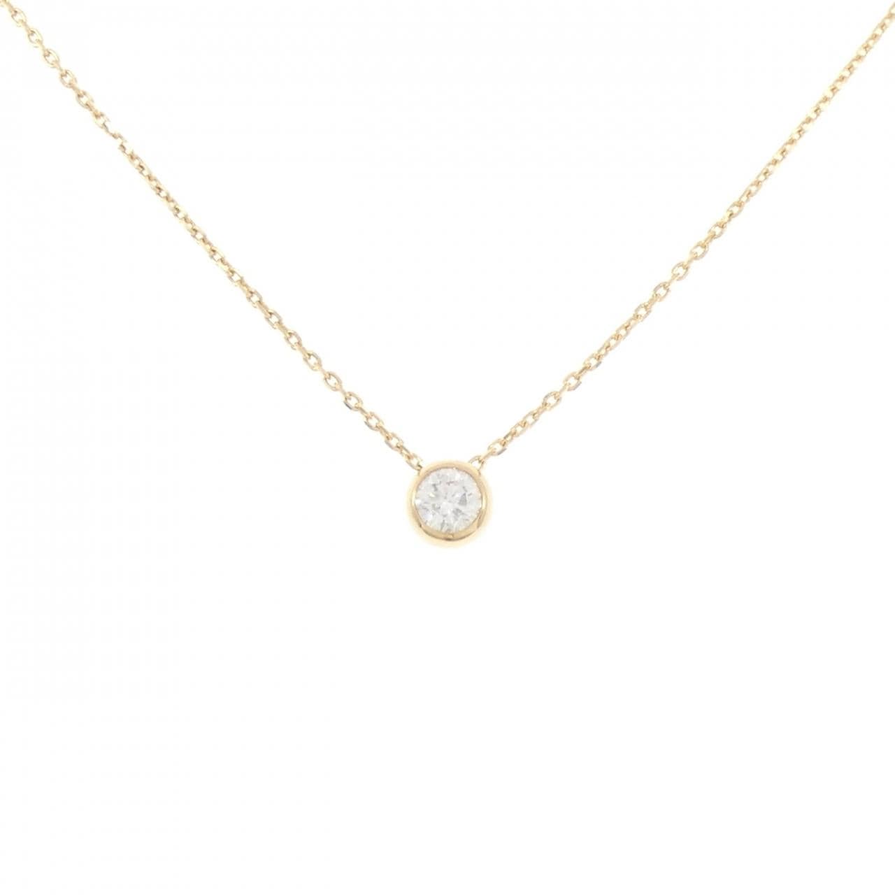 K18YG ダイヤモンド ネックレス 0.322CT