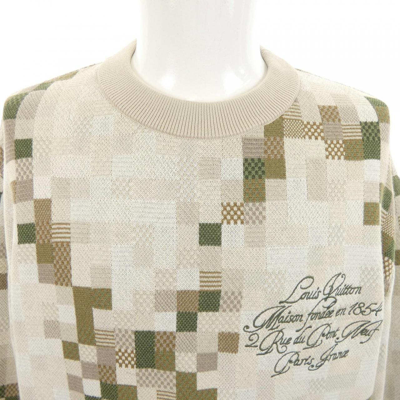 ルイヴィトン LOUIS VUITTON グラフィッククルーネック HSN29WAUR ニット