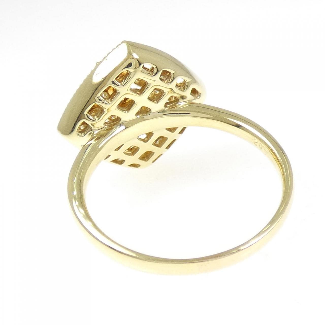 K18YG ダイヤモンド リング 0.52CT