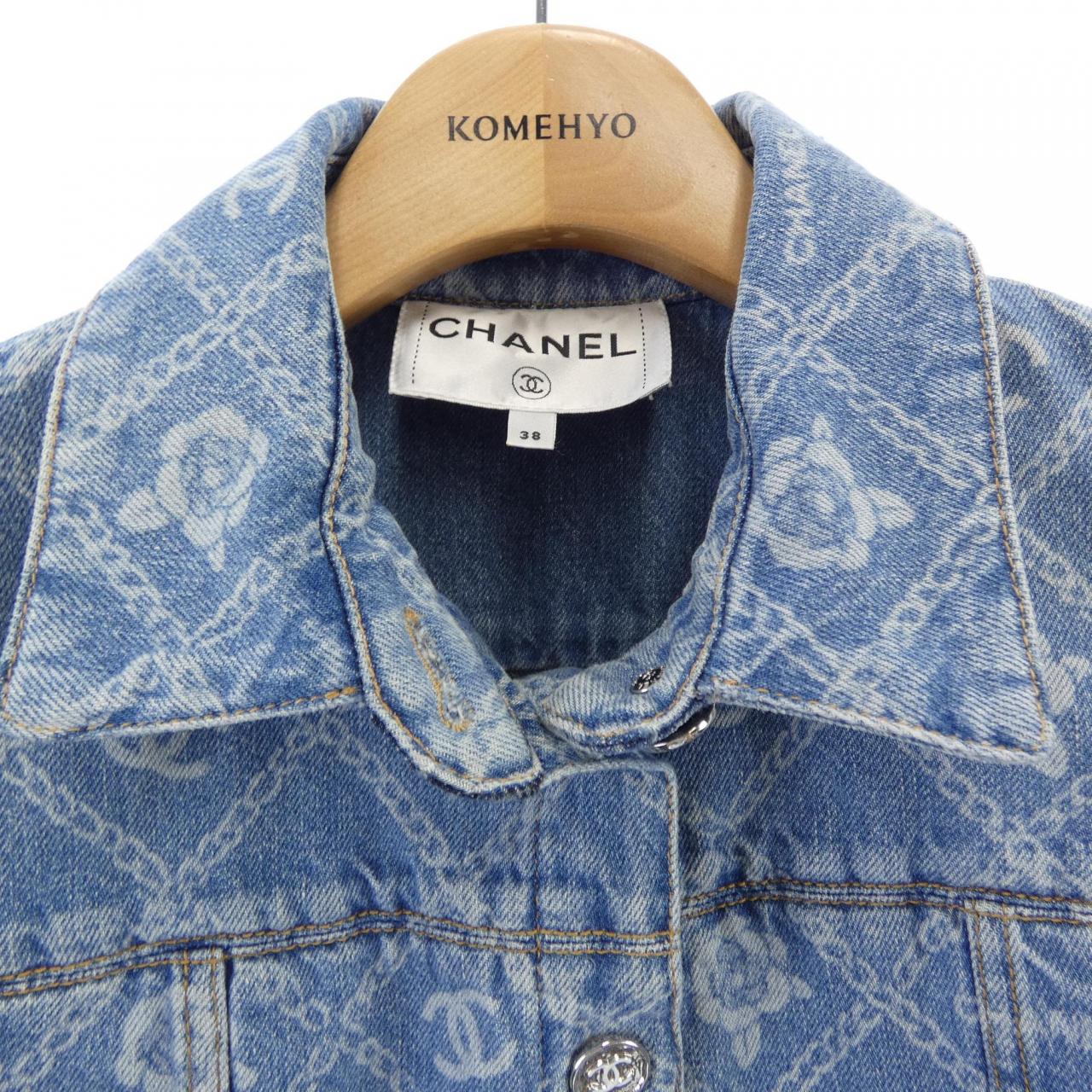 シャネル CHANEL P75260V66857 デニムジャケット