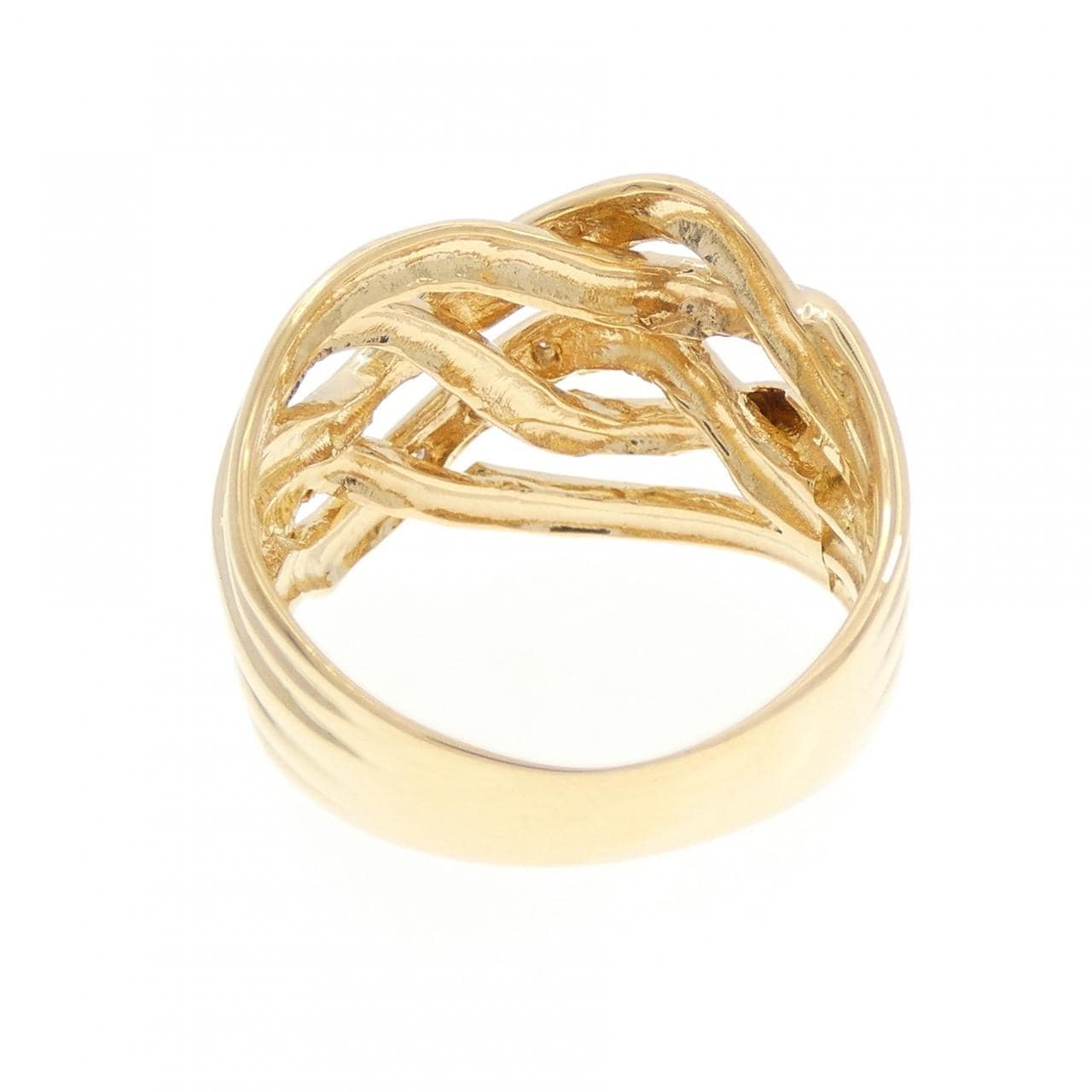 K18YG ダイヤモンド リング 0.04CT