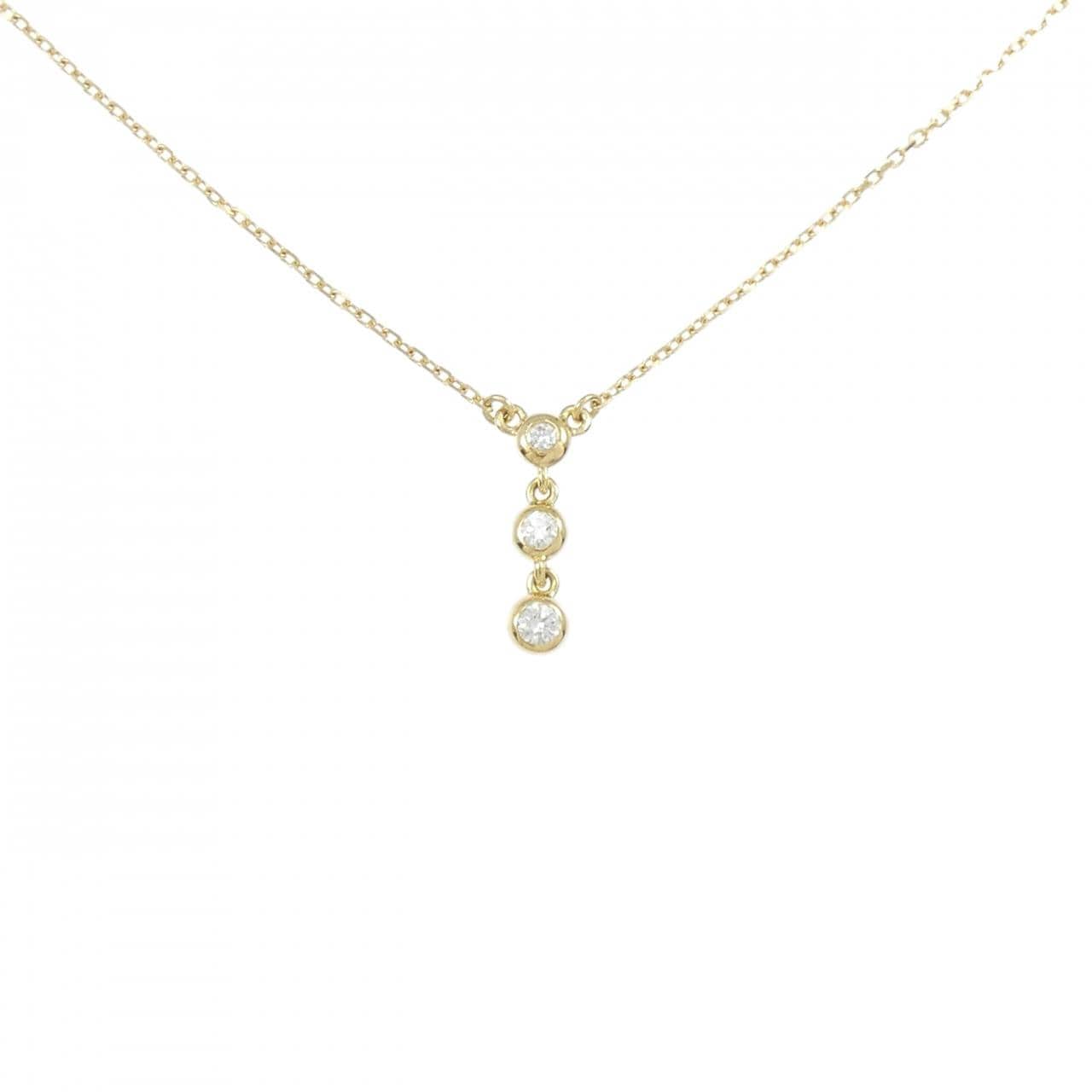 ミキモト ダイヤモンド ネックレス 0.13CT