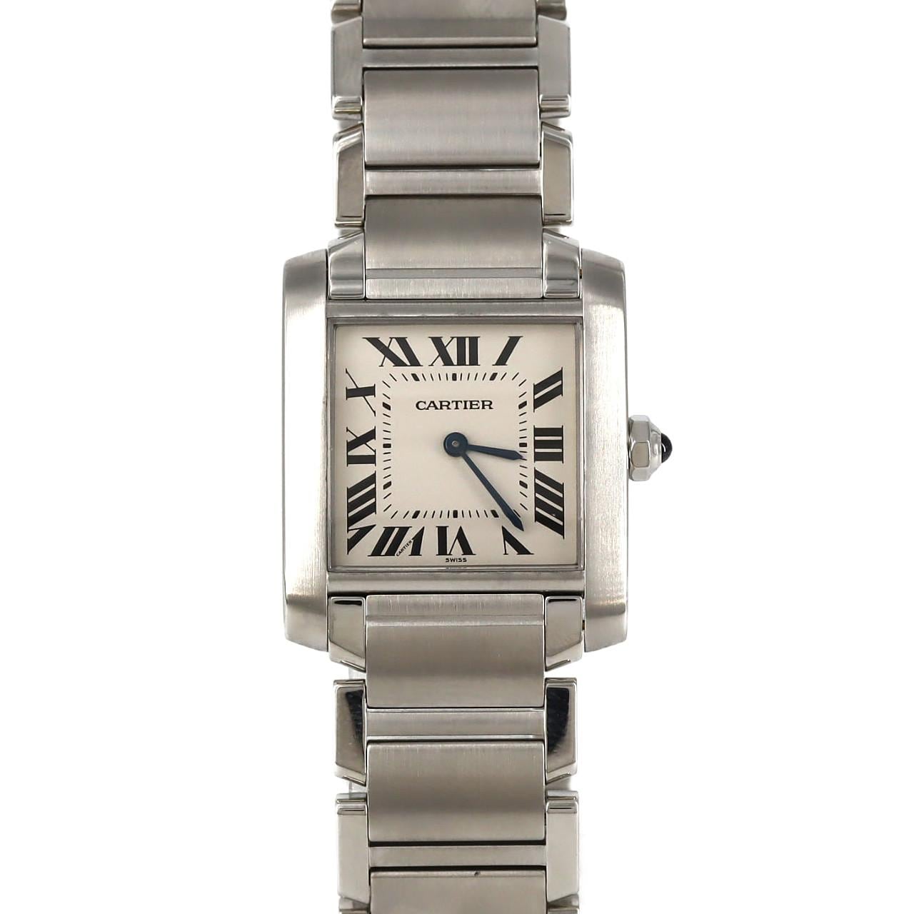 カルティエ タンクフランセーズ MM W51003Q3 SS クォーツ