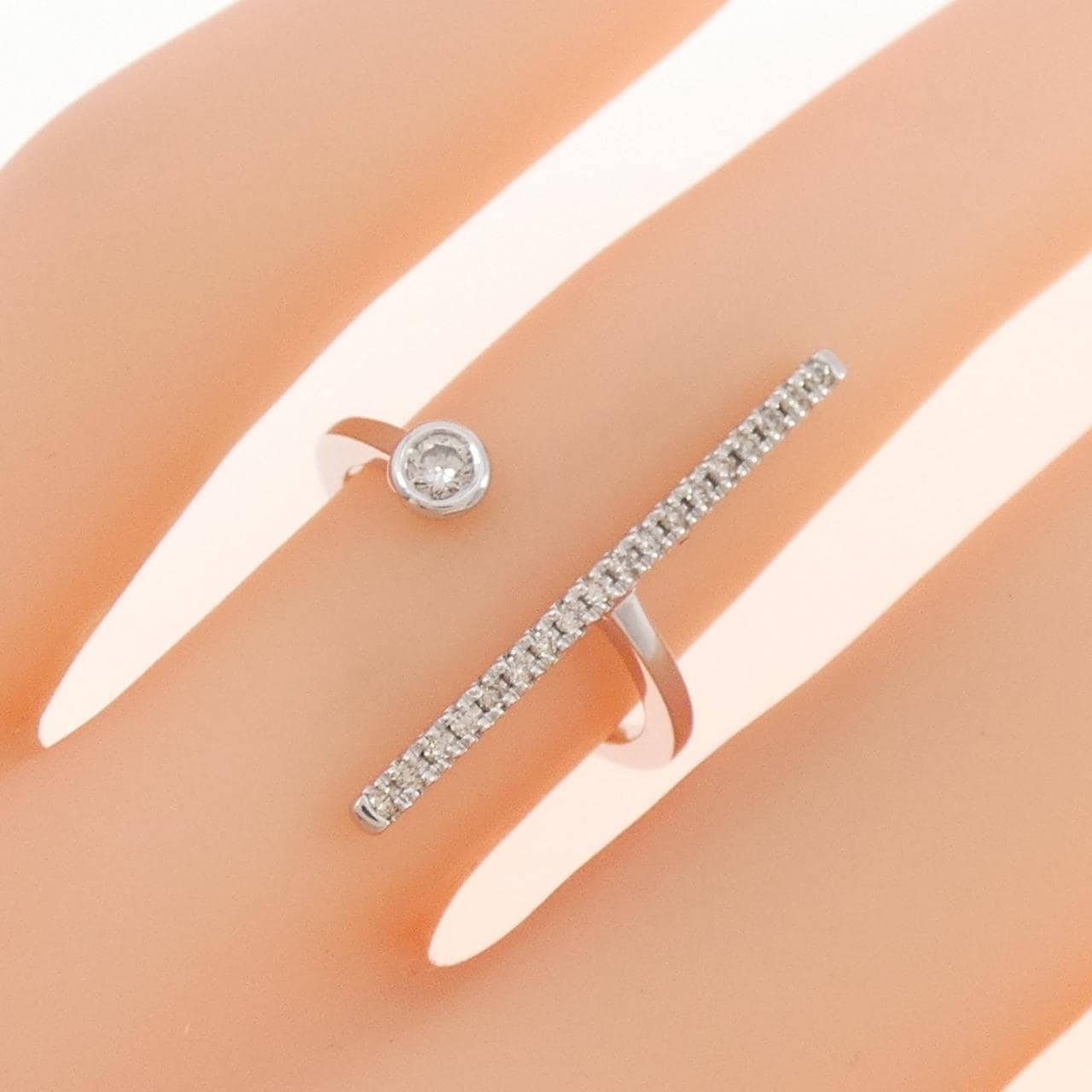 ヒロタカ ゴサマー リング 0.19CT