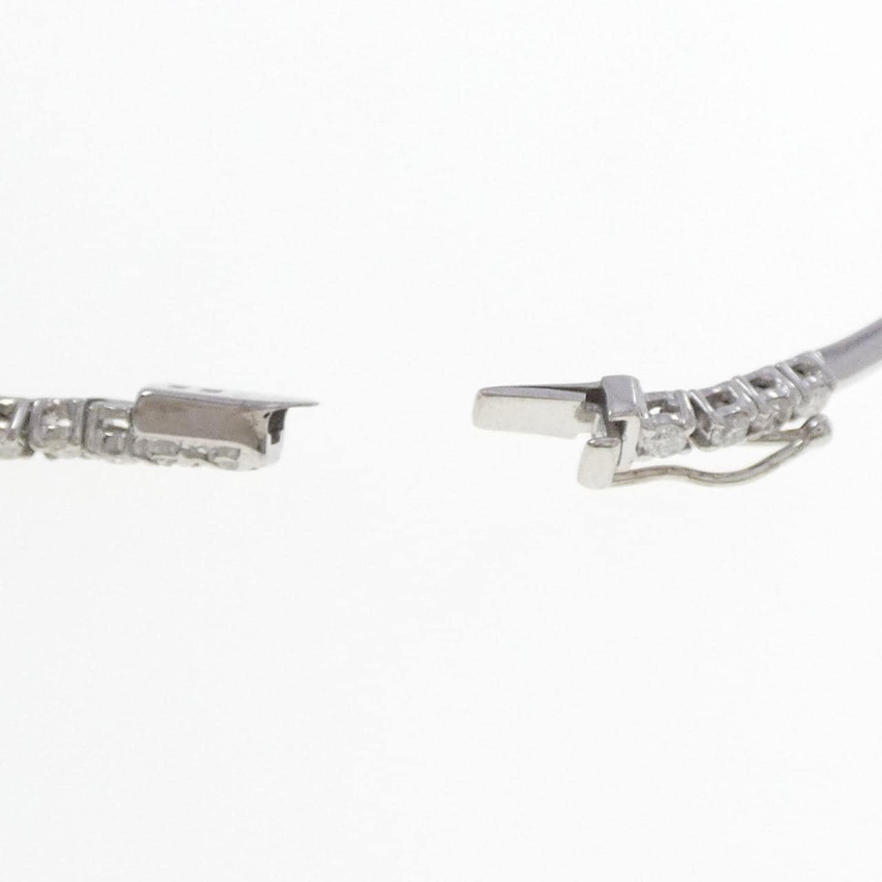 K18WG ダイヤモンド ブレスレット 1.00CT
