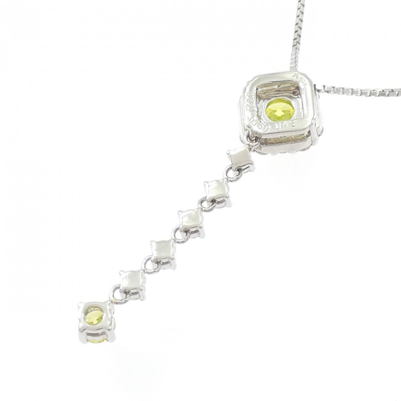 PT900/PT850 ダイヤモンド ネックレス 0.474CT