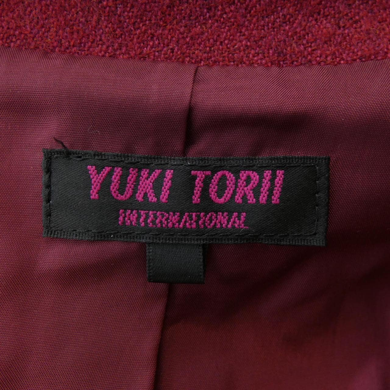 ユキトリイ YUKI TORII 21450604 ジャケット
