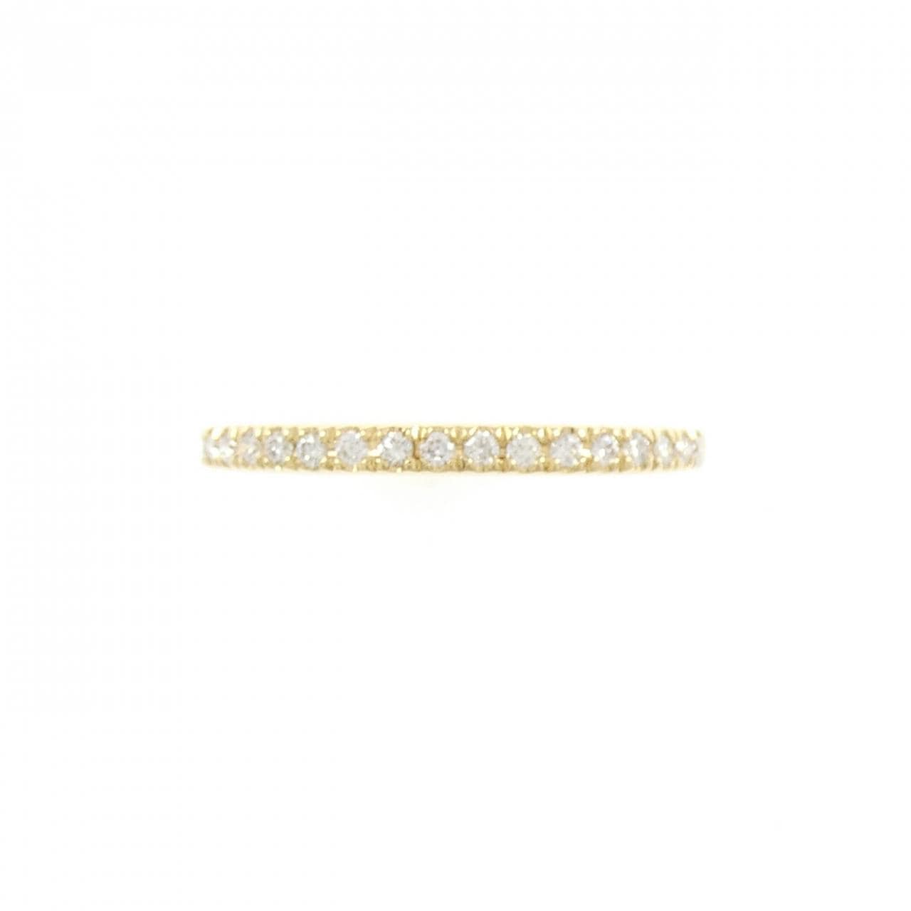 ミキモト K18YG リング 0.13CT