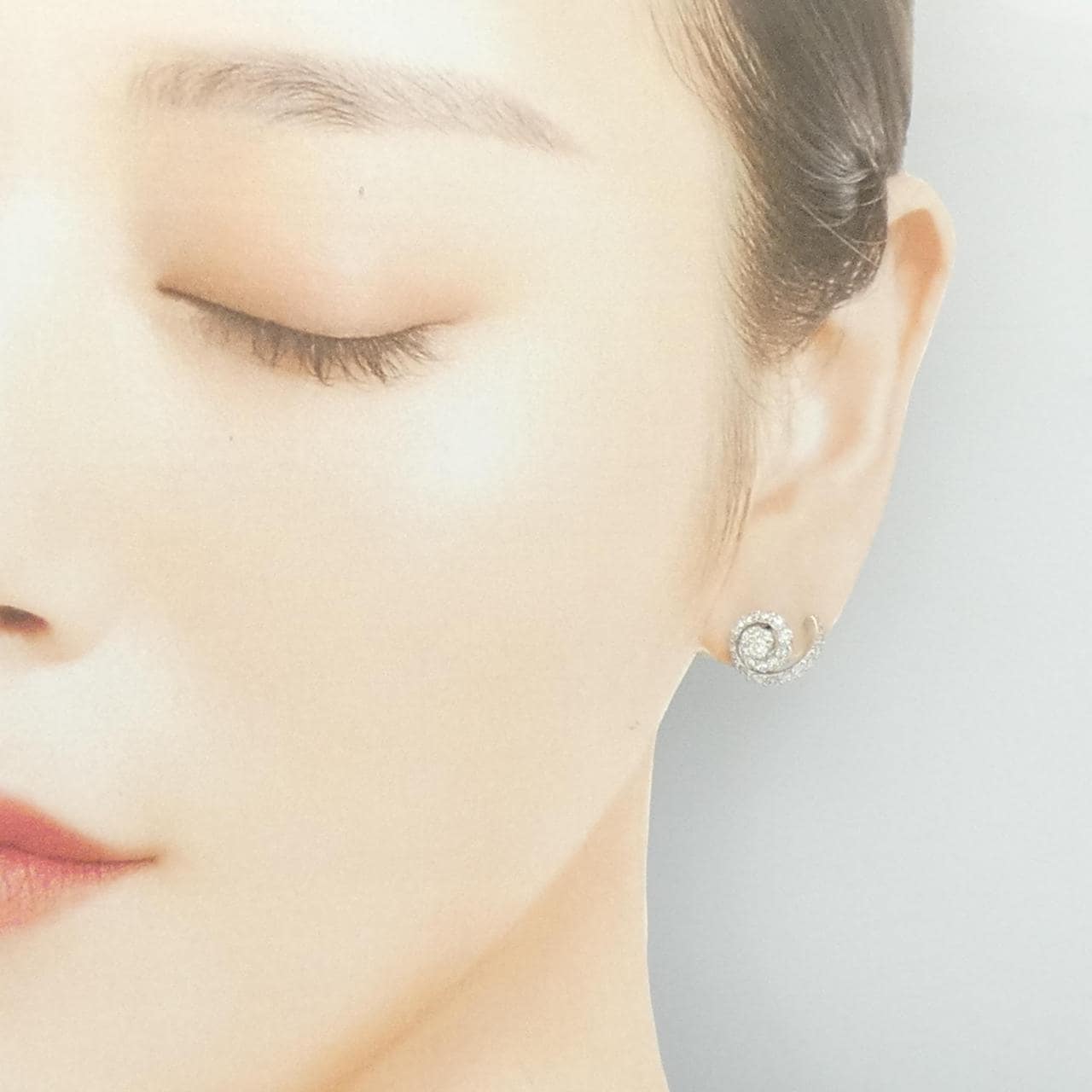 PT900 ダイヤモンド ピアス 1.20CT