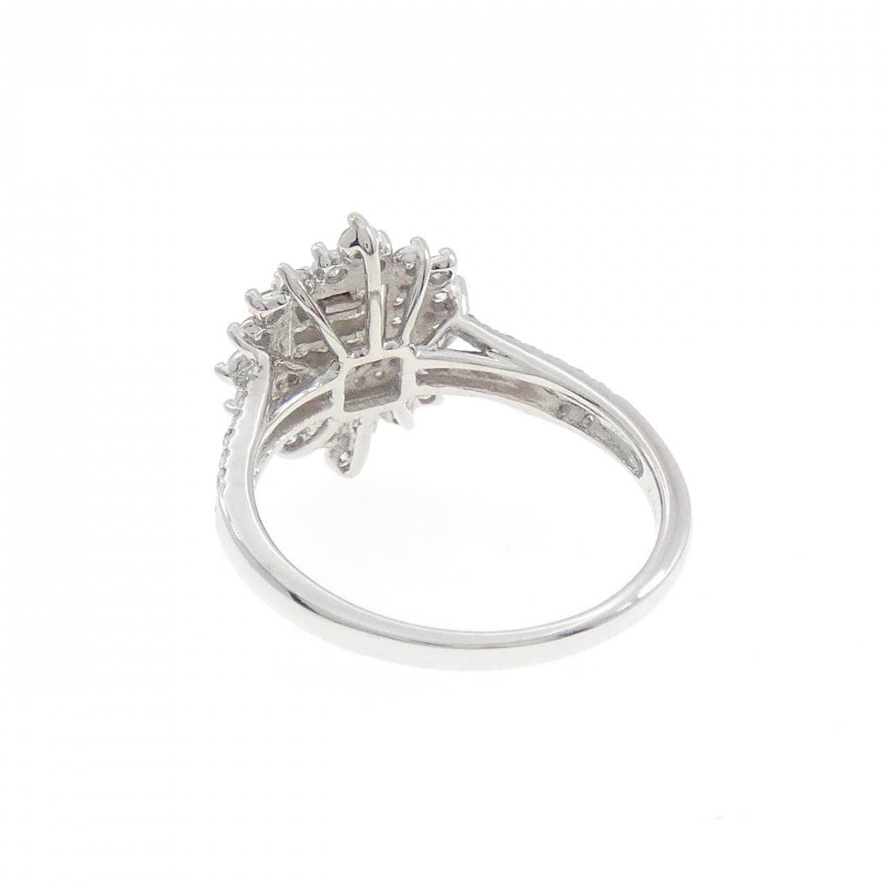 K18WG ダイヤモンド リング 1.00CT
