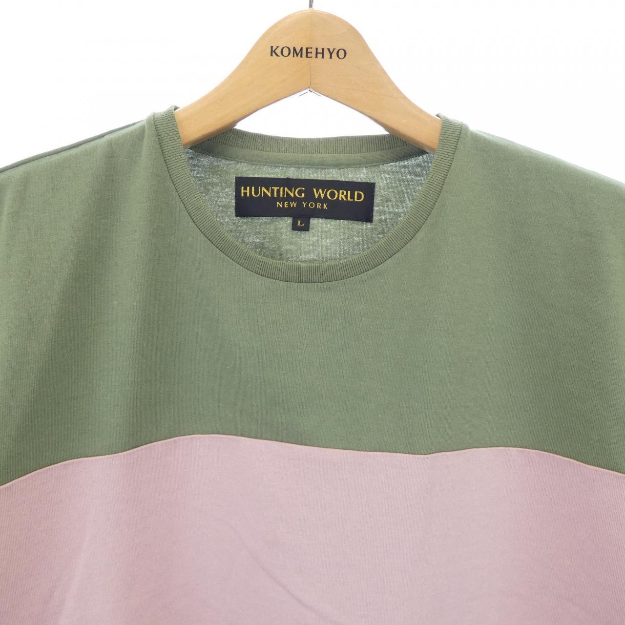 HUNTING HUNTING WORLD T-shirt