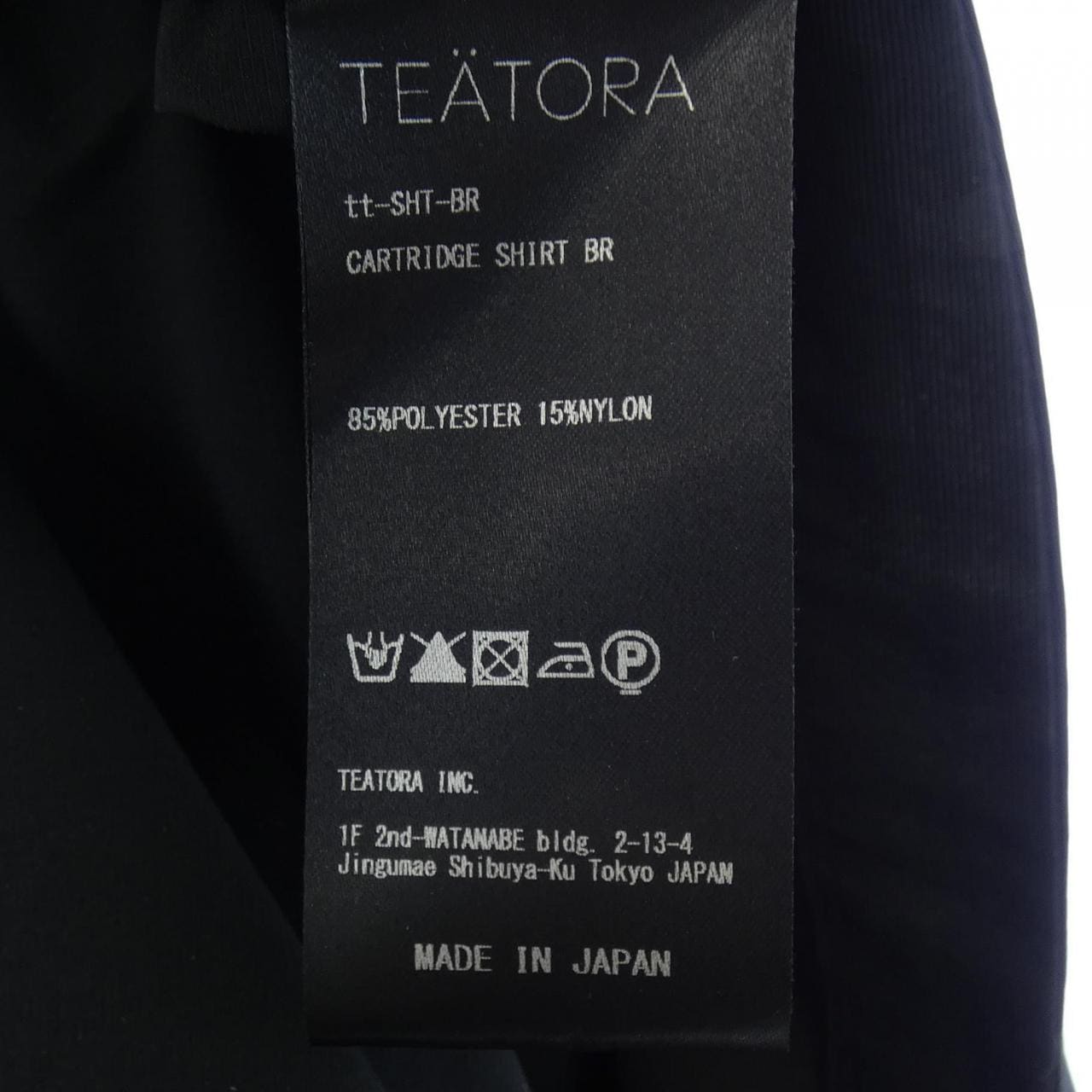 テアトラ TEATORA シャツ