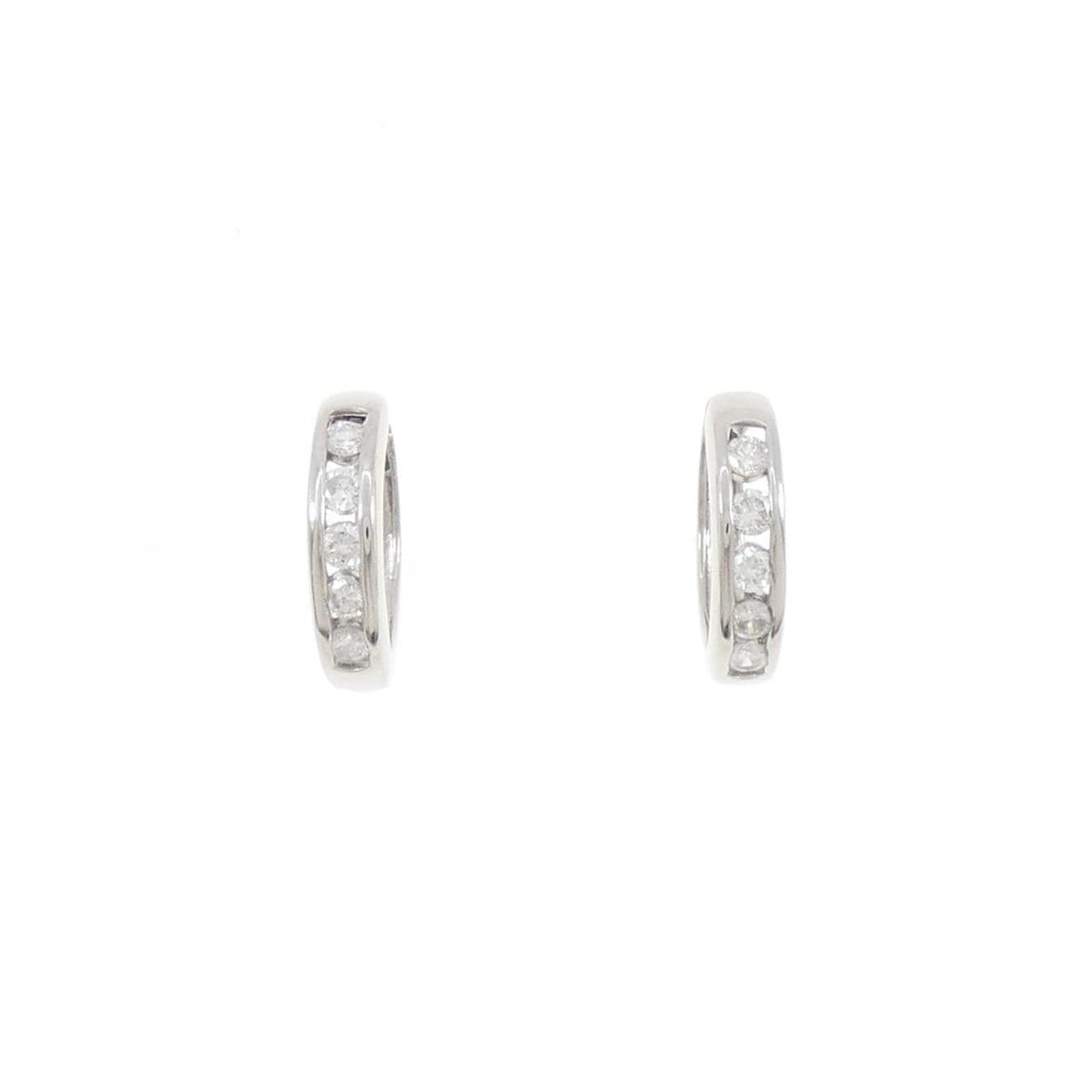 PT ダイヤモンド ピアス 0.56CT