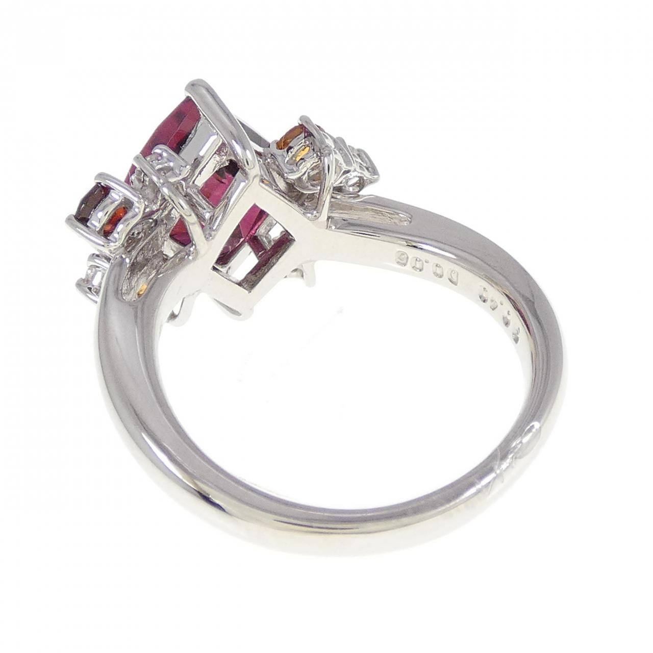 PT ガーネット リング 3.33CT