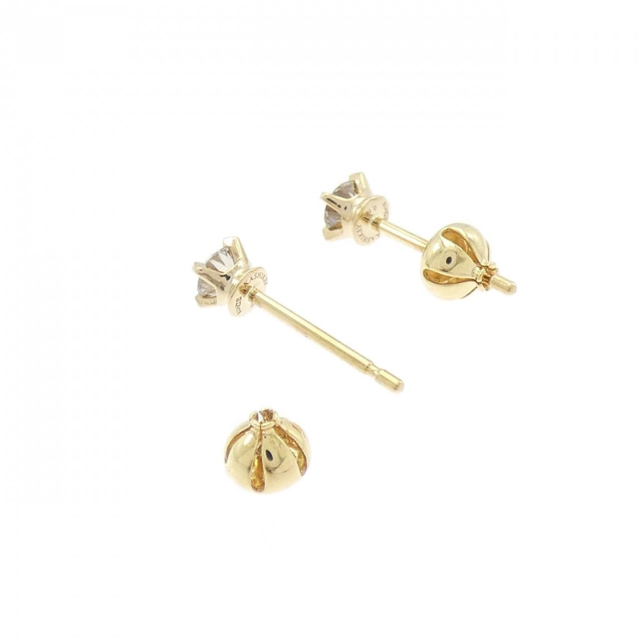 カシケイ ダイヤモンド ピアス 0.31CT