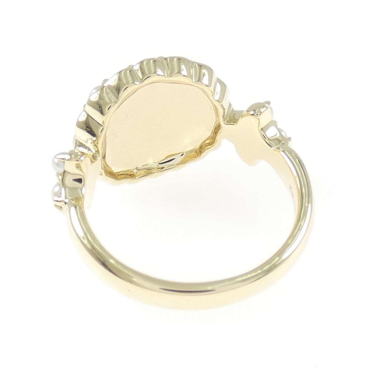 K10YG ターコイズ リング 2.18CT