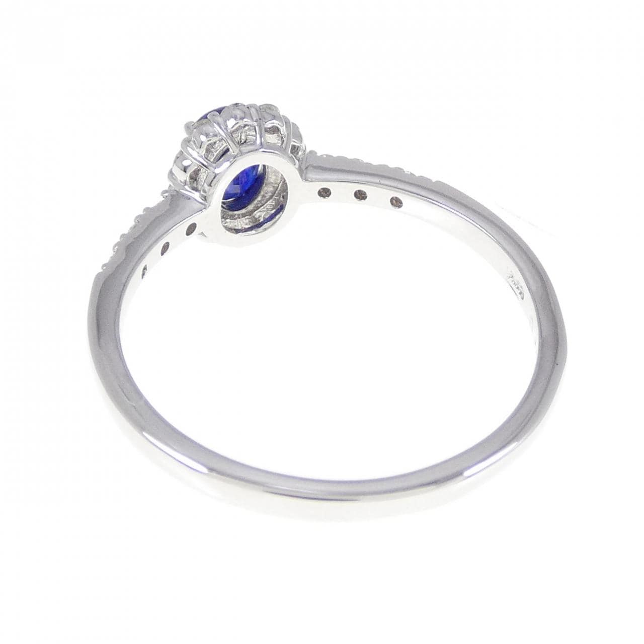 [BRAND NEW] PT Sapphire Ring 0.47CT