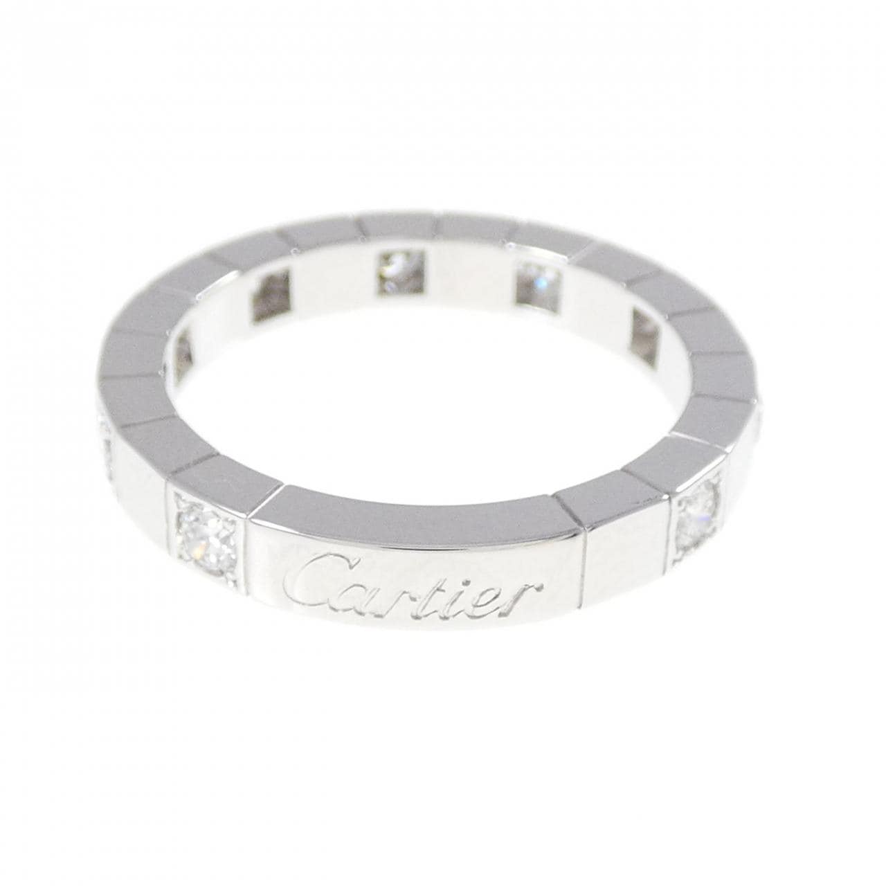 Cartier Lanieres half 钻石戒指