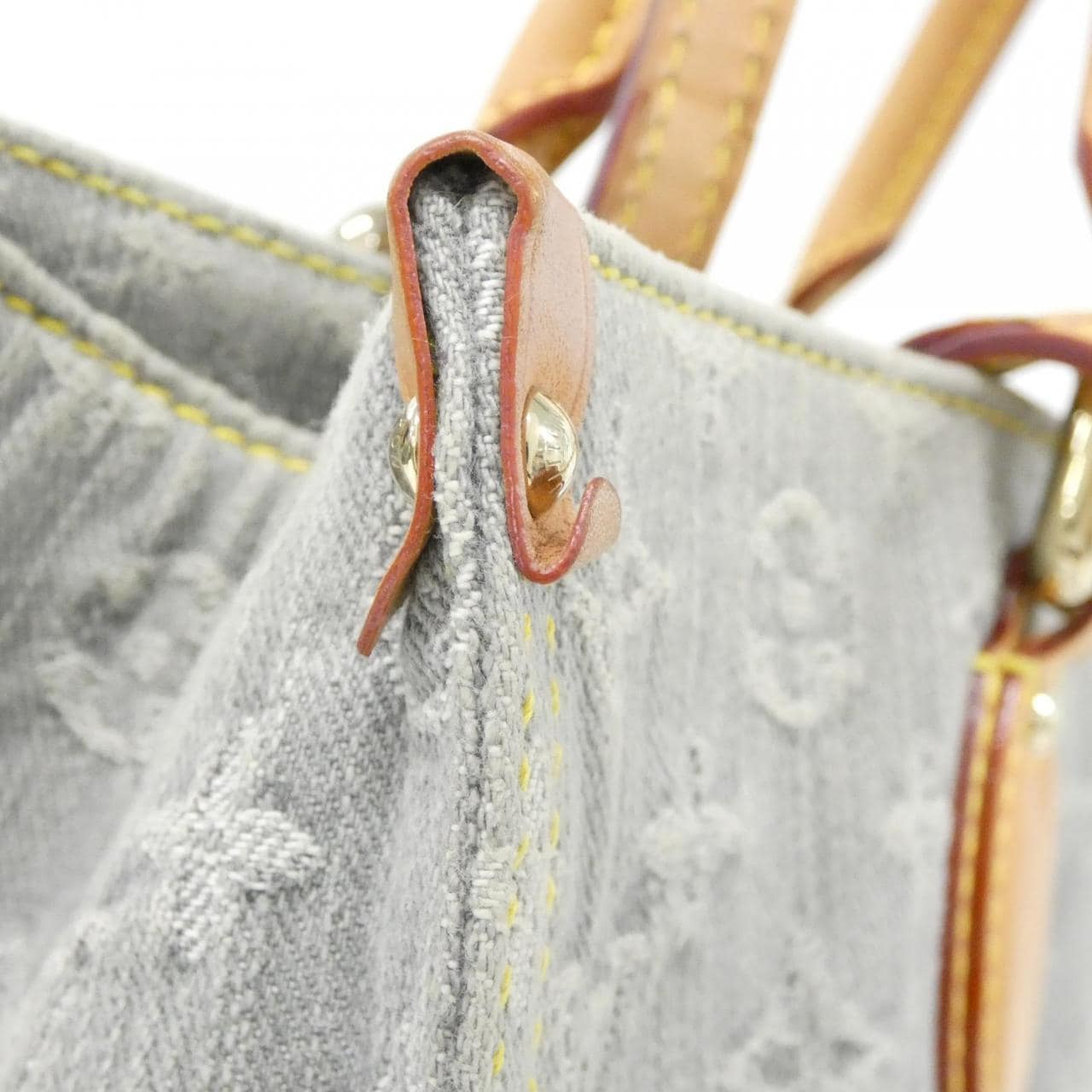 ルイヴィトン モノグラム デニム オン ザ ゴー MM M13189 バッグ