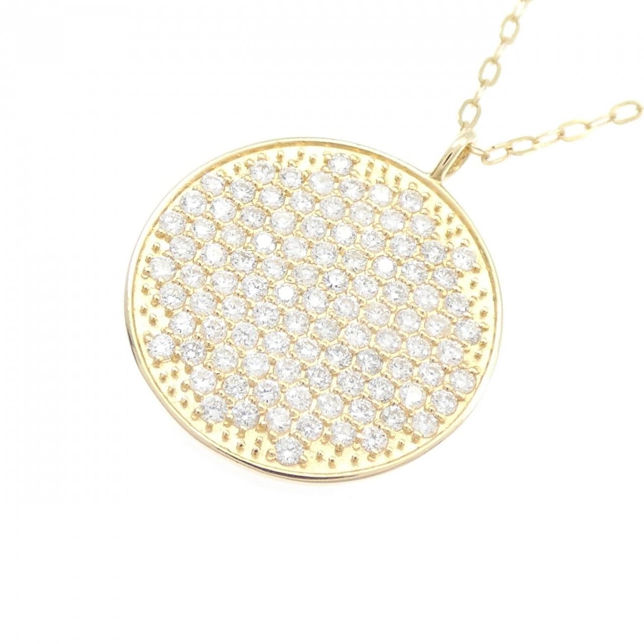 K18YG ダイヤモンド ネックレス 0.50CT