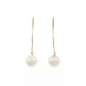 K18YG アコヤパール ピアス 8.7mm