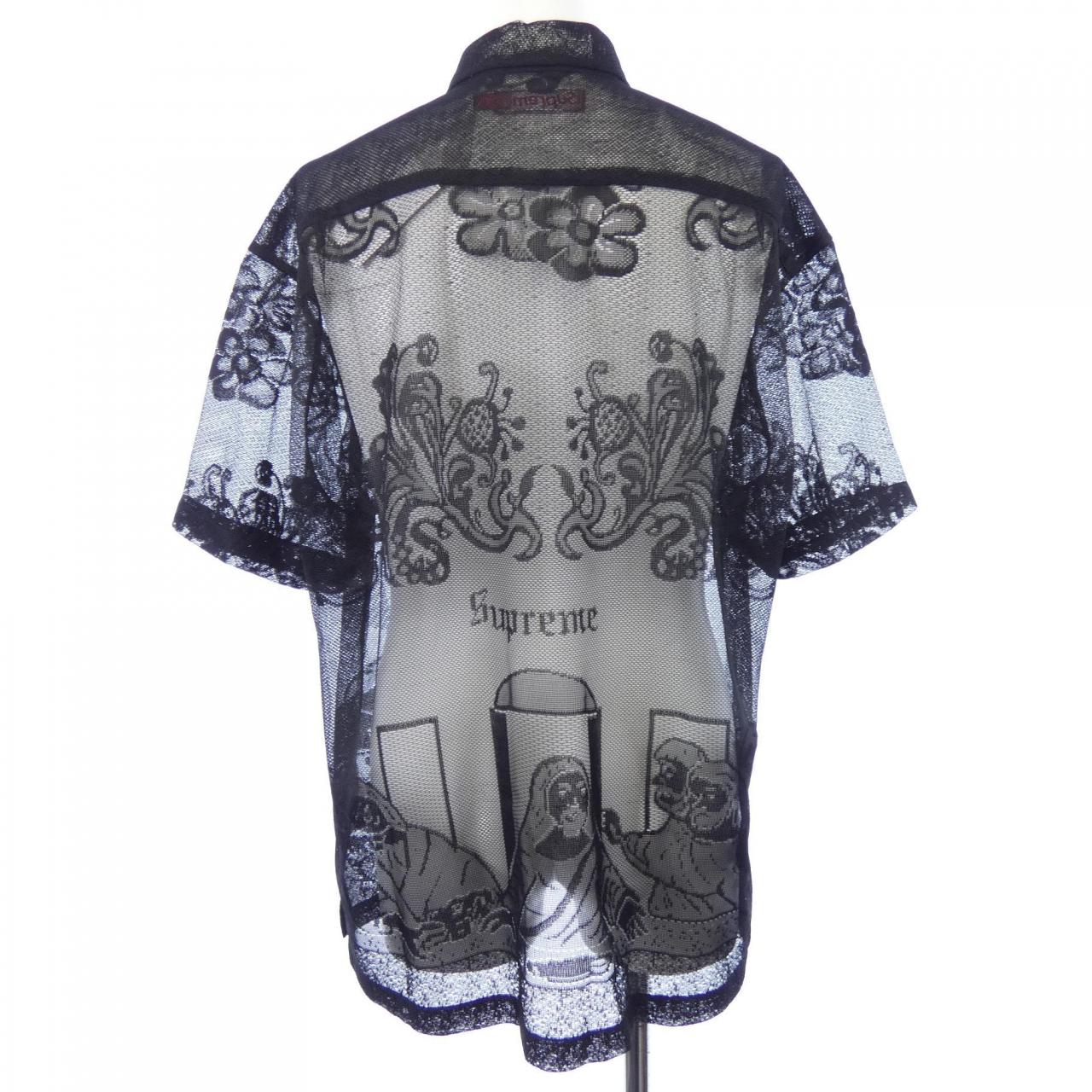 シュプリーム SUPREME Last Supper Lace S/S Shir S／Sシャツ