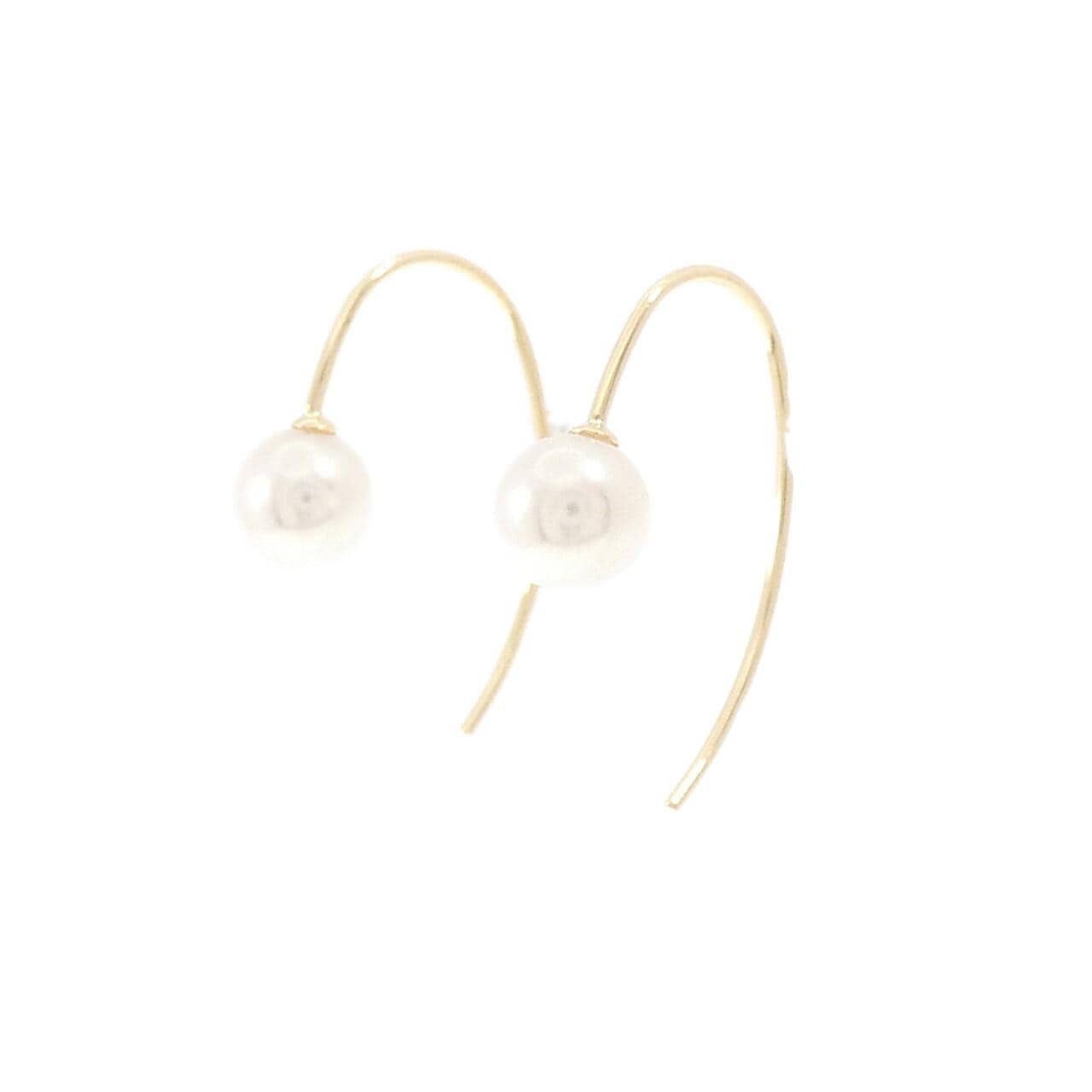 K18YG アコヤパール ピアス 5.7mm