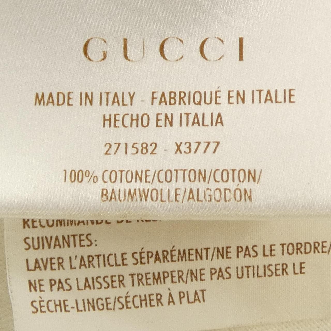 グッチ GUCCI 271582 X3777 Tシャツ