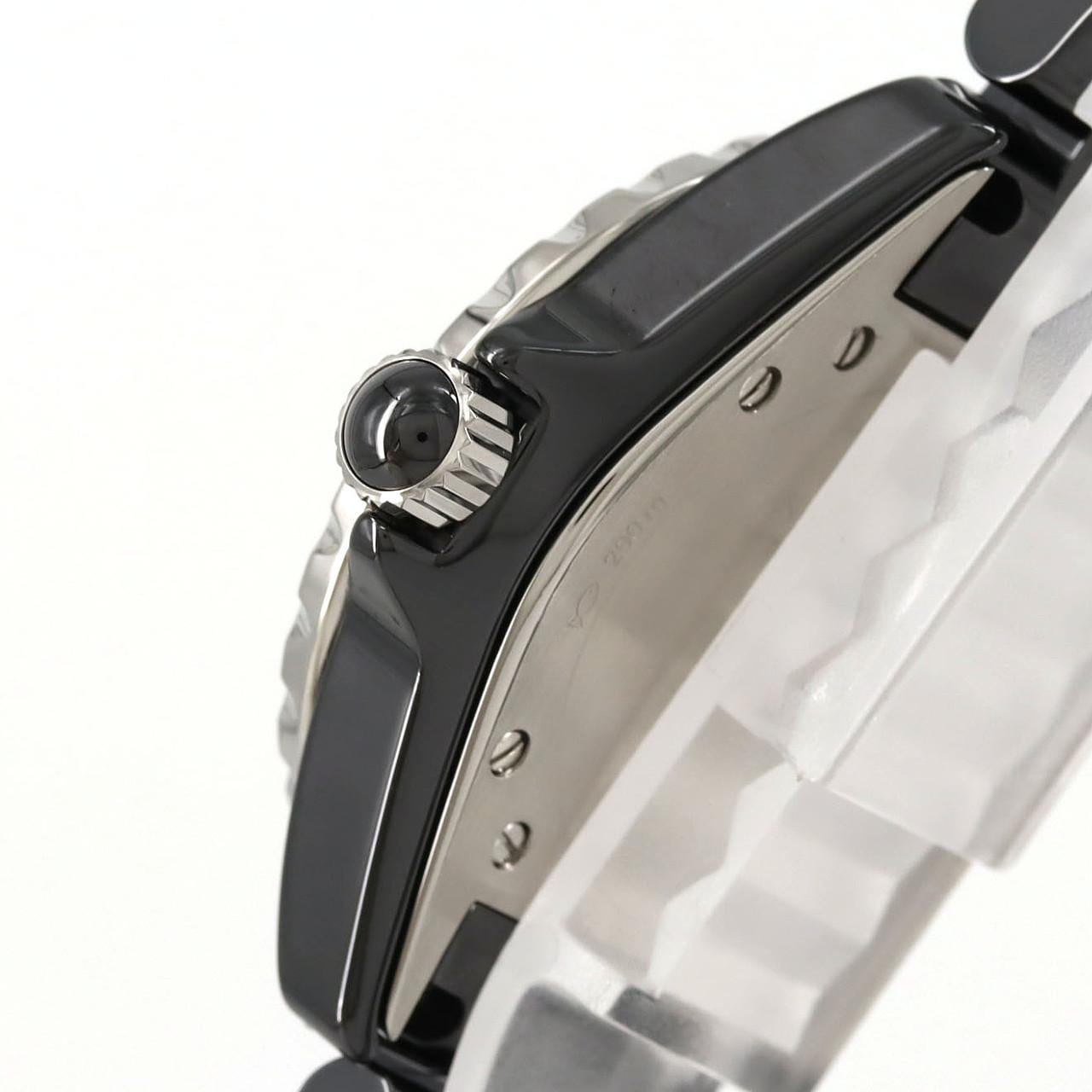 シャネル J12 33mmセラミック･12P H1625 セラミック クォーツ