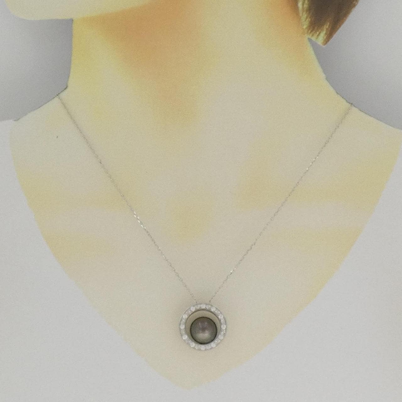 ミキモト 黒蝶パール ネックレス 10.8mm