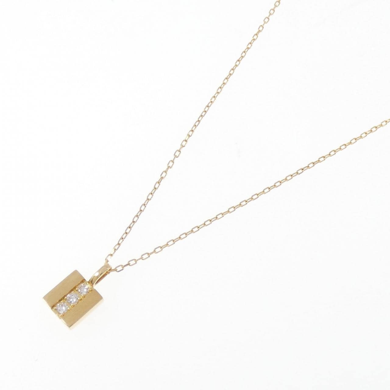 K18YG Diamond necklace