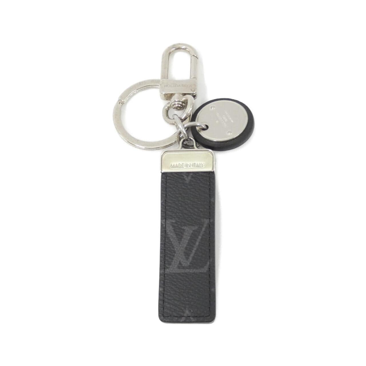LOUIS VUITTON Monogram Eclipse Porto Cle Neo LV Club M69475 Qeelin