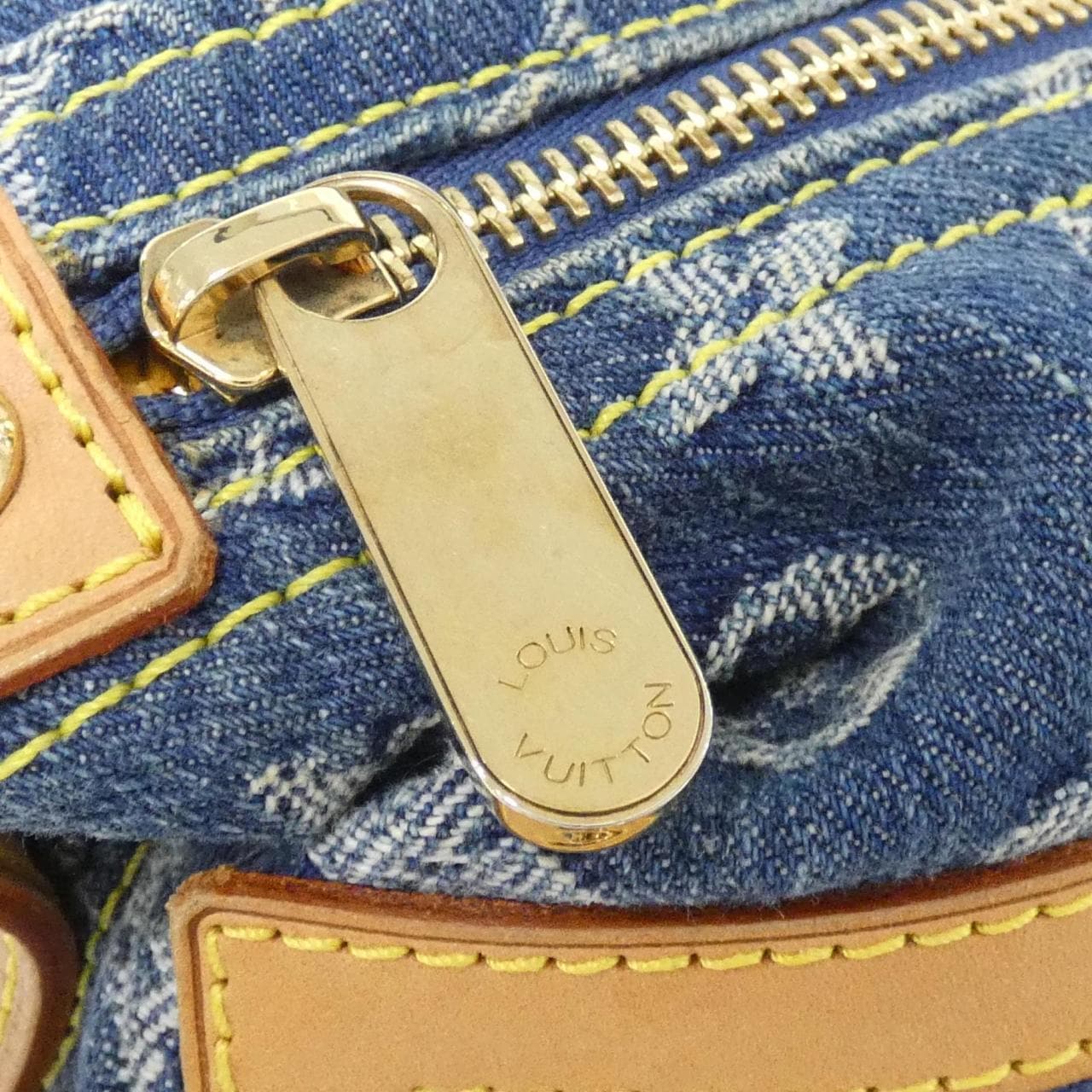 ルイヴィトン モノグラム デニム バギー PM M95049+J54316 ショルダーバッグ