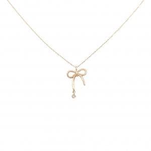 KUMIKYOKU Ribbon Diamond Necklace