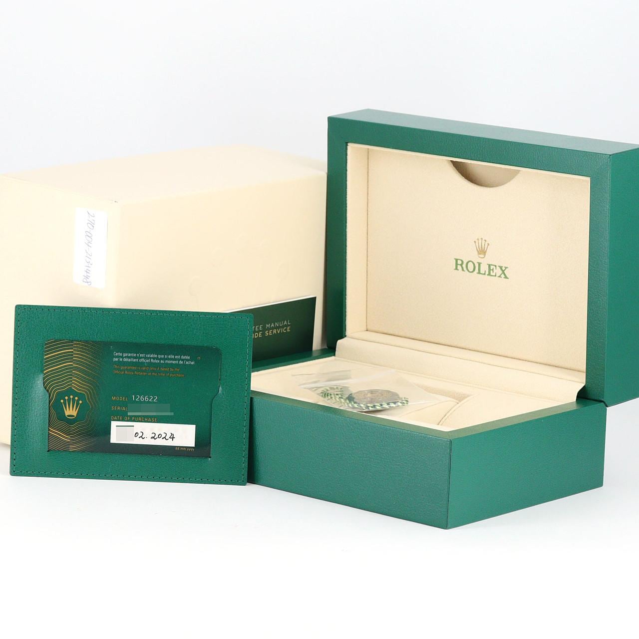 ロレックス ヨットマスター 126622 SSxPT 自動巻 ランダム番