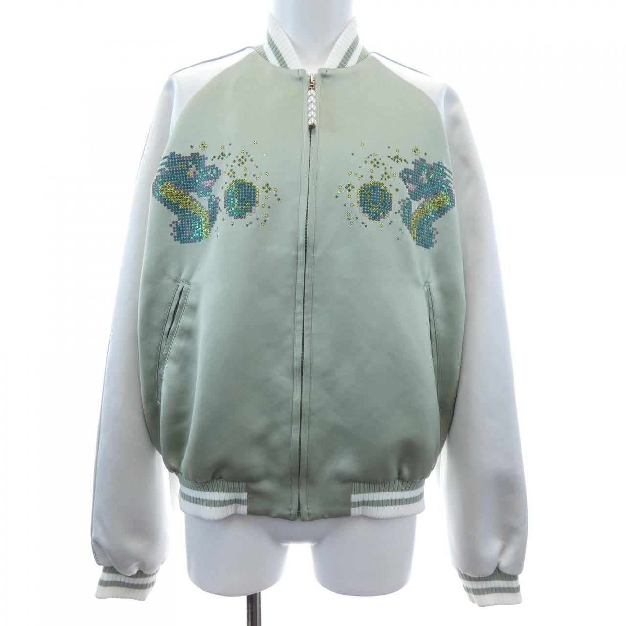 ルイヴィトン LOUIS VUITTON エンブロイダードスーベニアジャケット HQB99EGNO ブルゾン