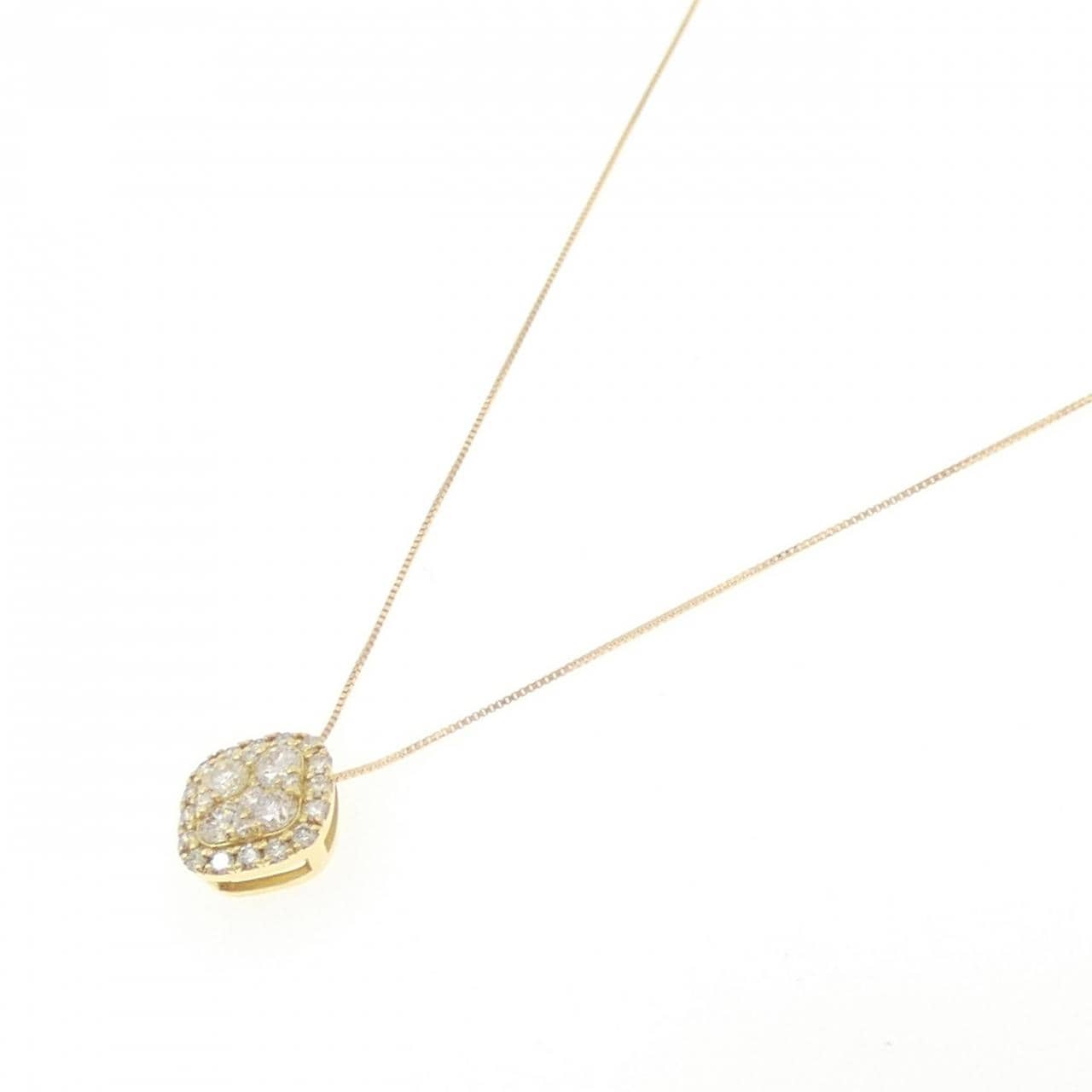 K18YG ダイヤモンド ネックレス 0.50CT