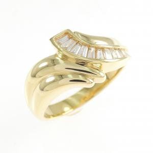 K18YG ダイヤモンド リング 0.23CT