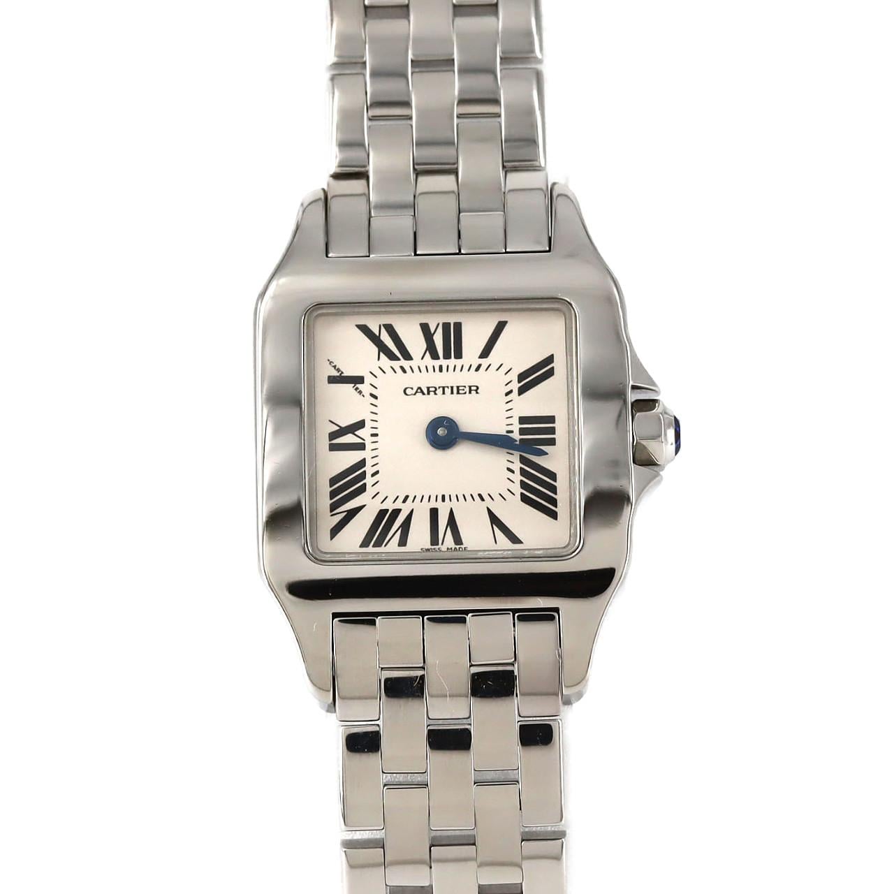 カルティエ サントスドゥモワゼルSM W25064Z5 SS クォーツ