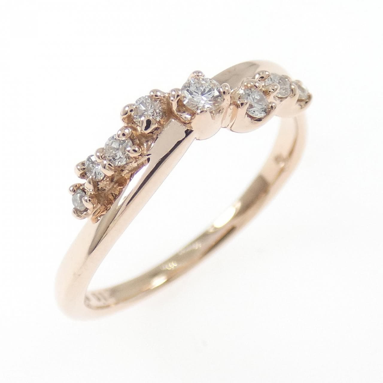 KUMIKYOKU Diamond Ring 0.12CT