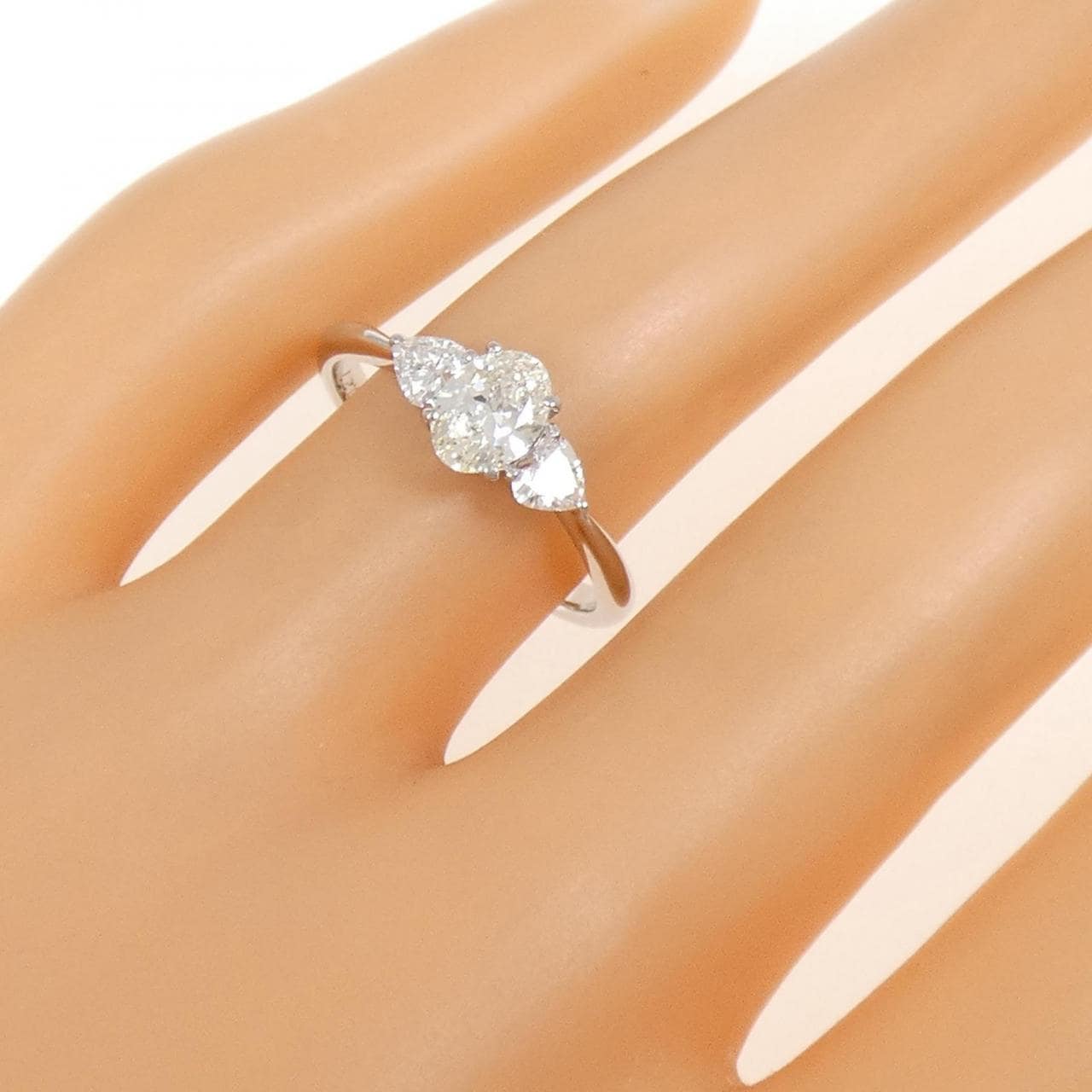 PT900 ダイヤモンド リング 0.539CT
