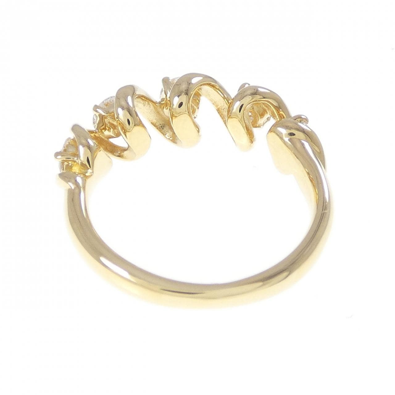 K18YG ダイヤモンド リング 0.50CT