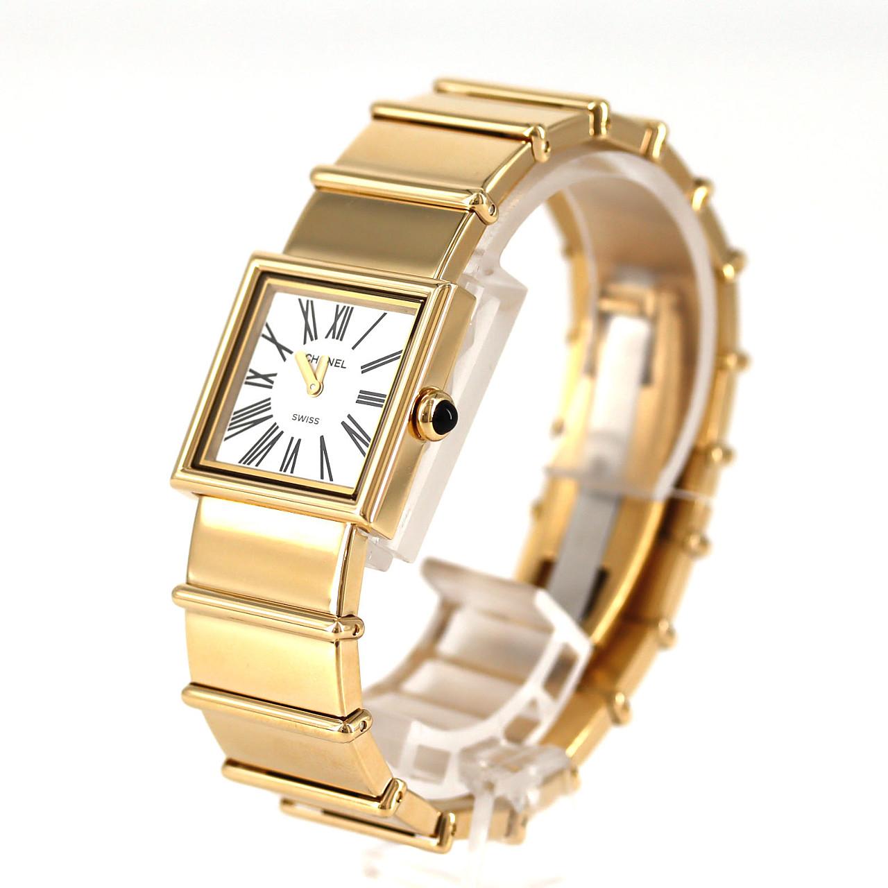 CHANEL Mademoiselle YG H0834 YG石英