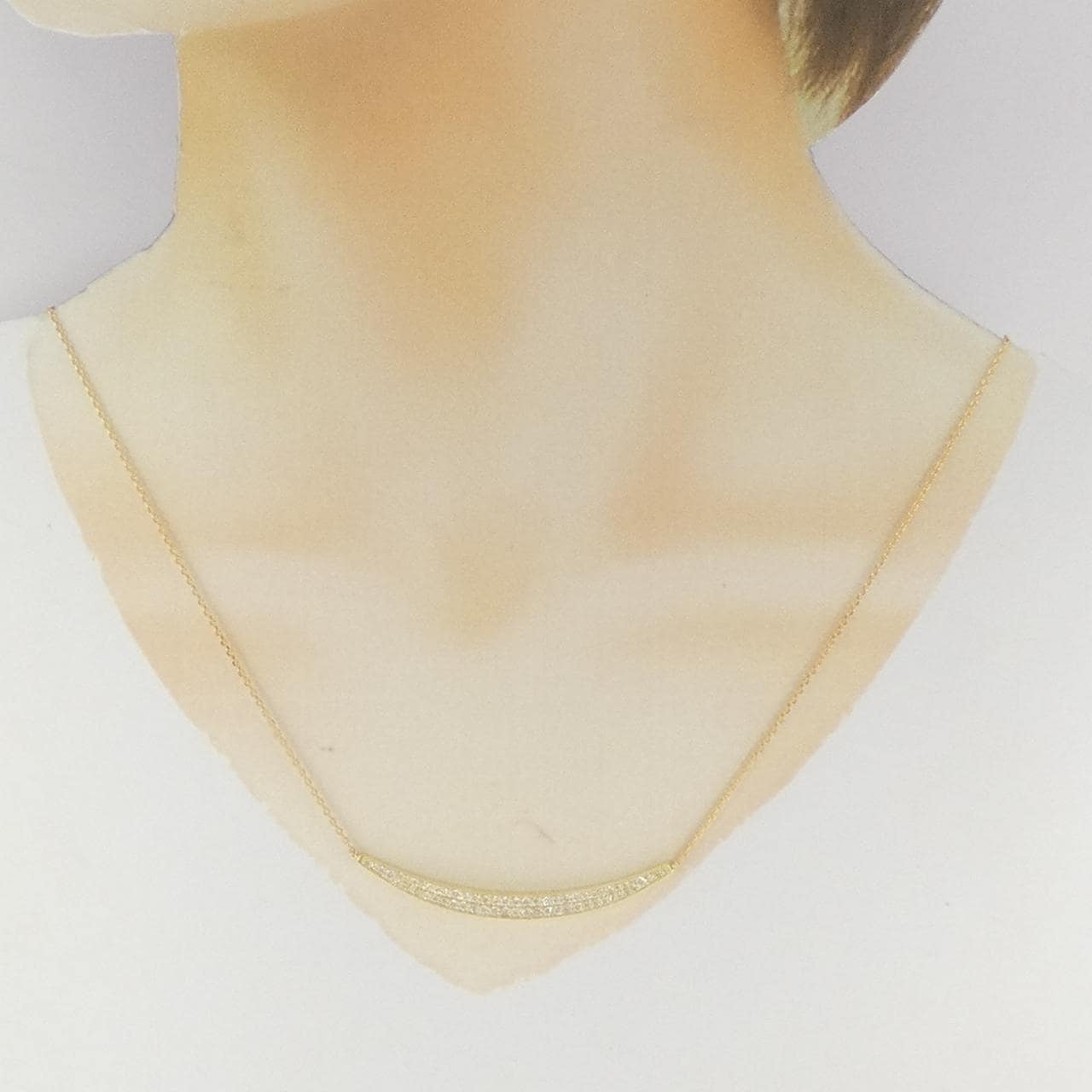K18YG ダイヤモンド ネックレス 0.66CT