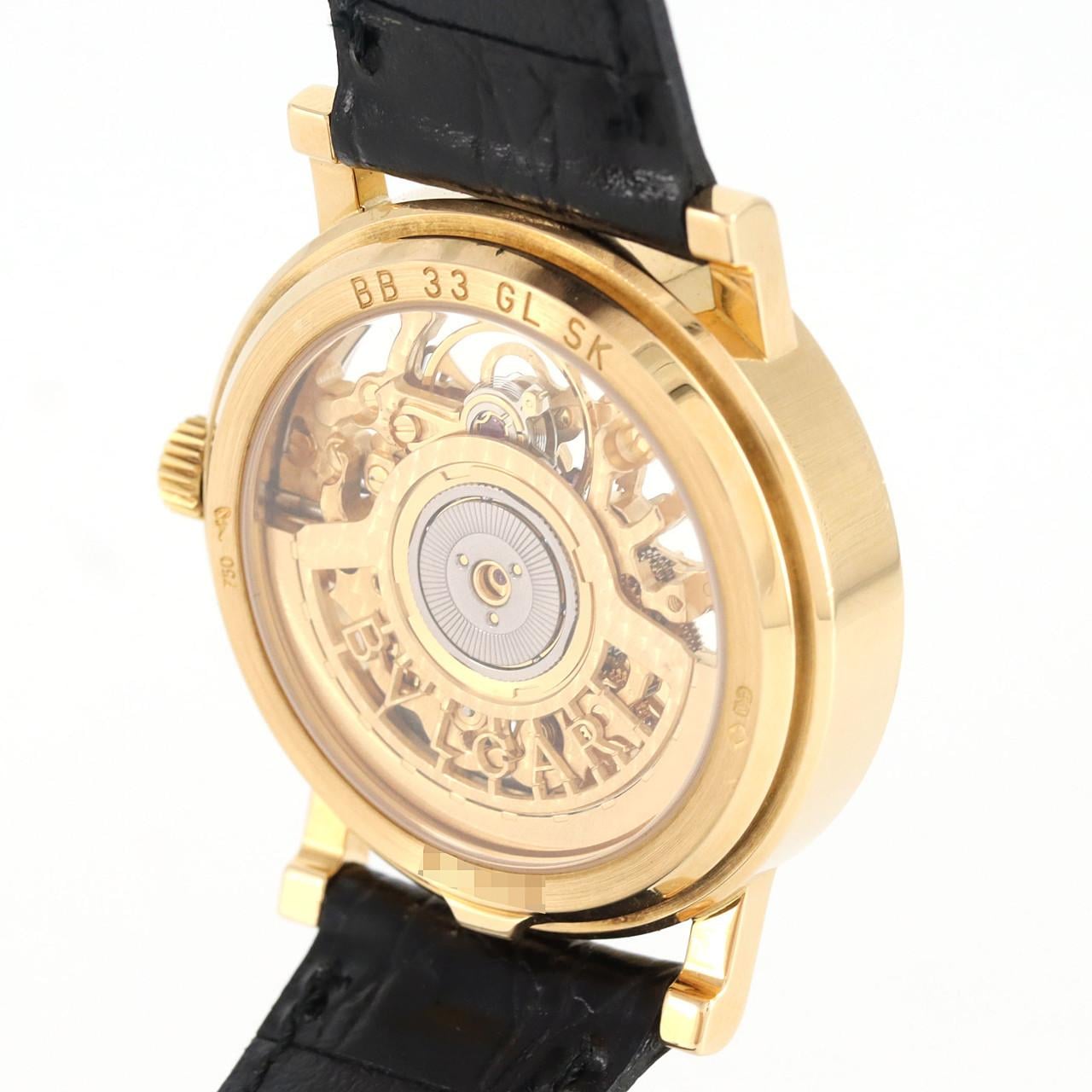 BVLGARI BVLGARI BVLGARI Skeleton YG BB33GLSK YG Automatic