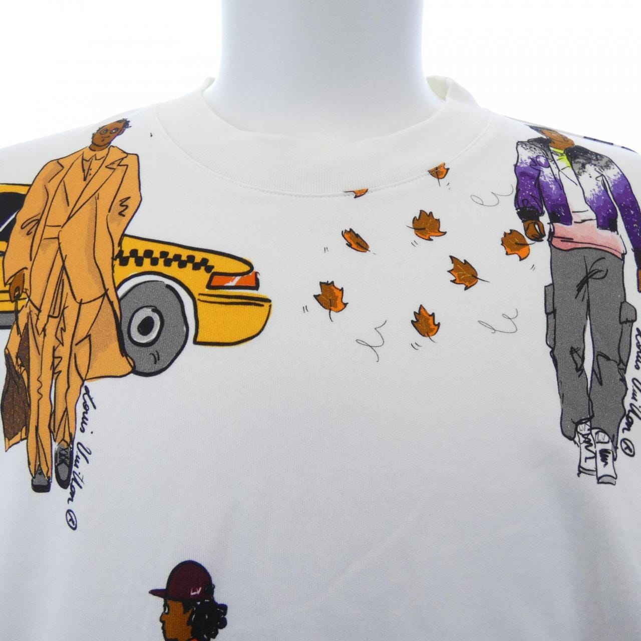 ルイヴィトン LOUIS VUITTON ニューウォーカーズプリント HHY91WNPG Tシャツ