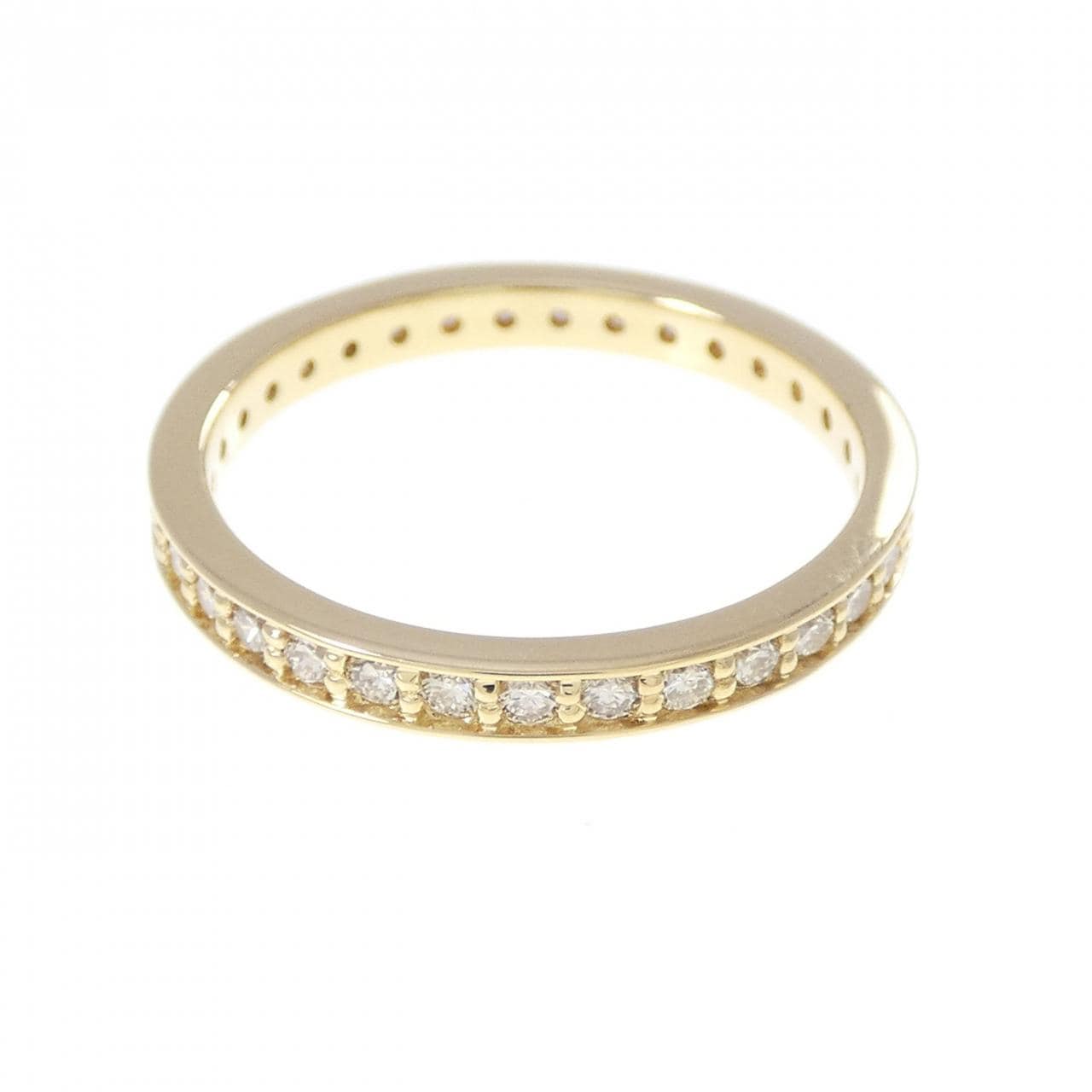 K18YG フルエタニティ ダイヤモンド リング 0.51CT