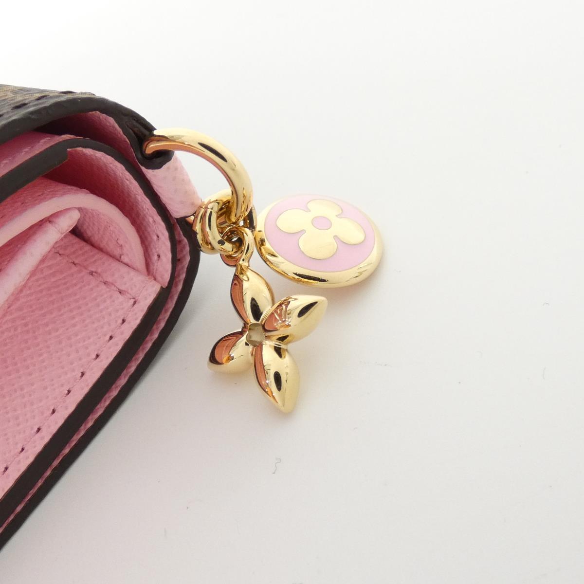 [未使用品] LOUIS VUITTON Monogram Pocket 錢包 LV小饰物M14718 錢包