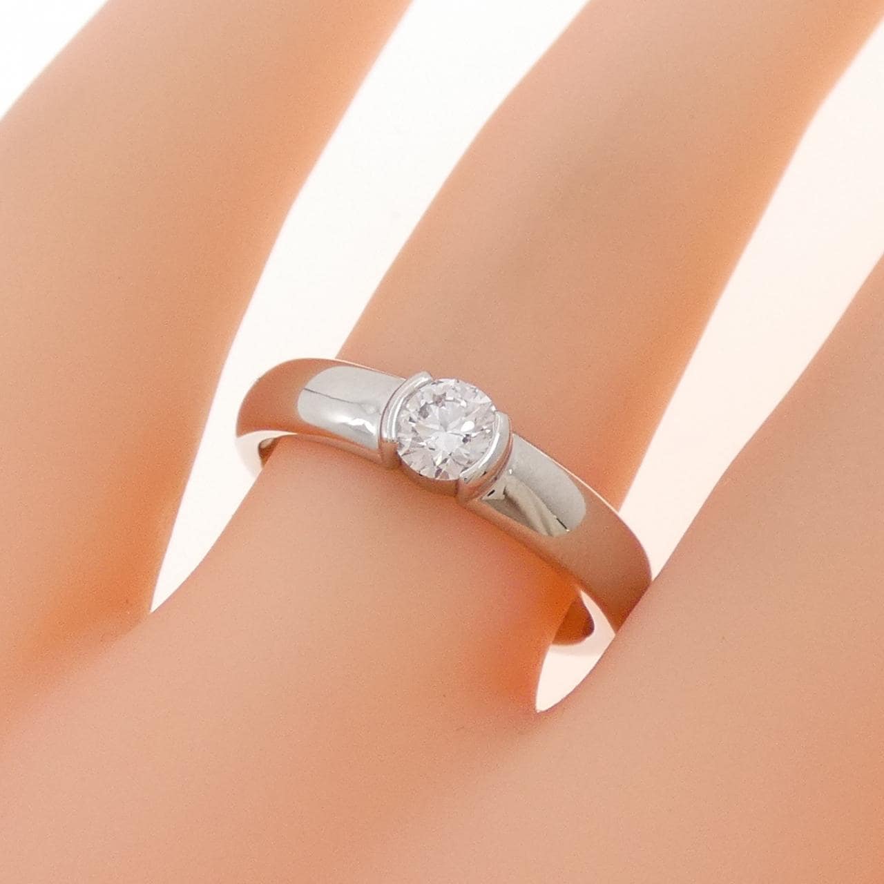 ティファニー ドッツ リング 0.28CT
