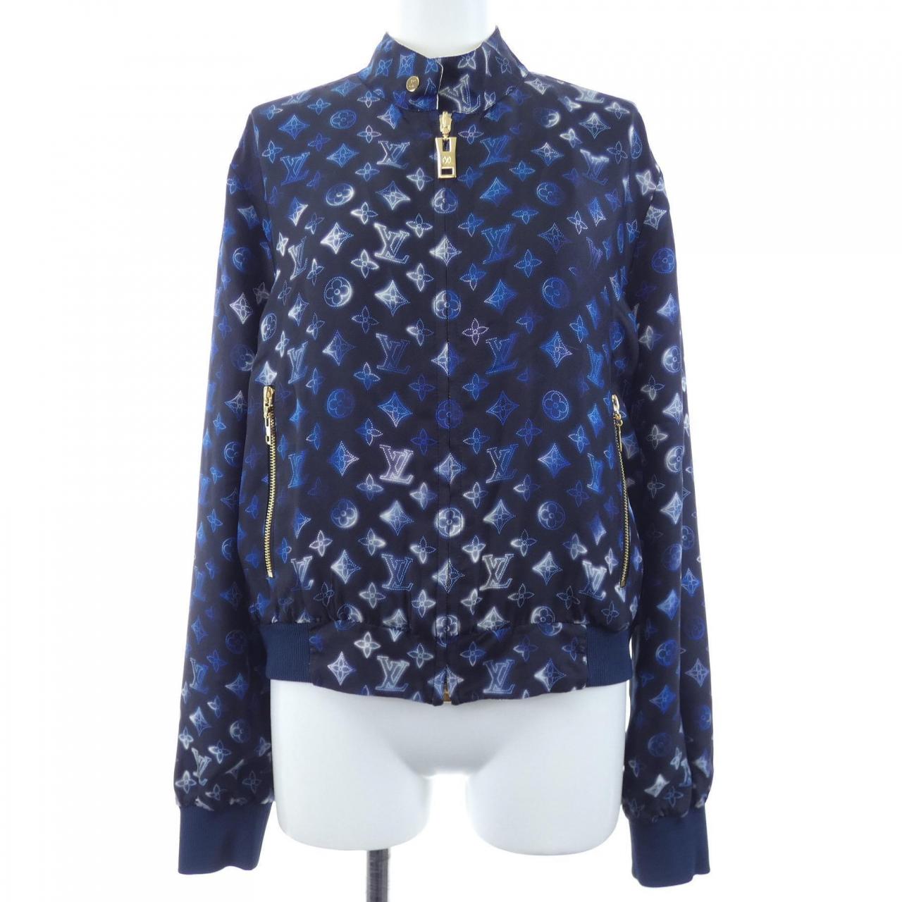 ルイヴィトン LOUIS VUITTON リバーシブルマッププリント FMJA23J55 ブルゾン